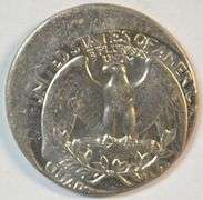 Great 20% off-center BU 1996-P Washington Quarter