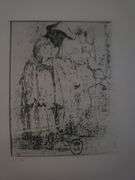 Collection of 15 Very Rare Etchings After Rembrandt (c. 1880)