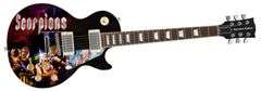 Scorpions Signed Custom Graphics Guitar ACOA