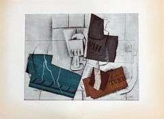 Highly Collectible Picasso Original Color Pochoir, The Journals