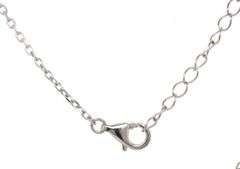 925 Sterling silver turquoise cross pendant on chain