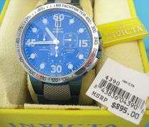 NEW, INVICTA MEN'S CHRONOGRAPH WATCH, $895.00 PRICE TAG