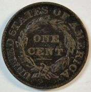 Very sharp 1827 Coronet Large Cent in XF