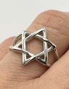 925 Sterling Silver Star Of David Ring