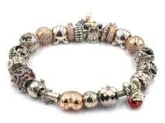 Pandora bracelet with charms