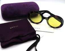 Gucci black multi color Glitter sunglasses