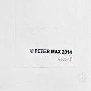 "Man at Easel" by Peter Max