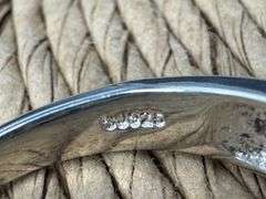 Sterling Silver 925 Genuine Natural Garnet Gemstone Ring Size 6