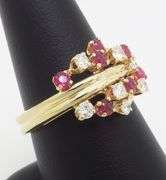 Dankner Ruby & Diamond Ring