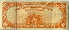 $ 20 1922 Series Gold Certificate