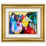 "Tranquility" by Itzchak Tarkay (1935-2012)