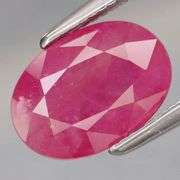 Gorgeous 2.49ct untreated violet red Madagascar Ruby!!!
