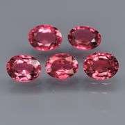 Natural 7.50ct pinkish violet Rhodolite Garnet set