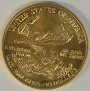 Immaculate Superb Gem BU 1998 $10 American Gold Eagle coin