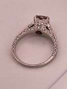 CERTIFIED 14K WHTE GOLD DIAMOND RING