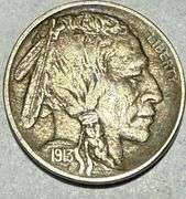1913 Type 1 Near Unc Buffalo Nickel