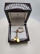 18k gold charm pendent