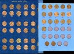 2 Lincoln Cent Albums: 1941-1971