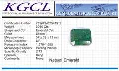 Huge Certified 2040 Ct Museum Size Natural Emerald Solitaire