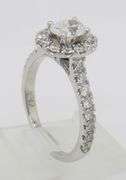 Neil Lane Oval Diamond Halo Ring