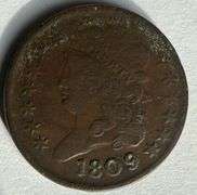 1809 Half Cent