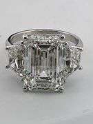 CERTIFIED BRAND NEW 14K WHIT GOLD DIAMOND RING. ALMOST 12.00 CARATS OF DIAMONDS