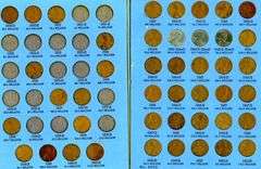 Collection of 155 Lincoln Cents in Albums: 1911-1989-D