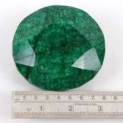 Huge Certified 2160 Ct Museum Size Natural Emerald Solitaire