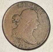 1808 Draped Bust Half Cent