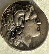 Lysimachos 323-281 BC Tetradrachm of Lampsakos