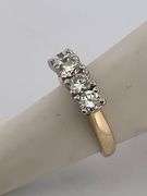 CERTIFIED 14K GOLD DIAMOND BAND