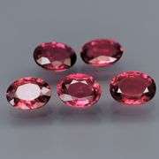 Natural 7.75ct pinkish violet Rhodolite Garnet set