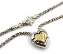 Tiffany & Co puzzle heart necklace