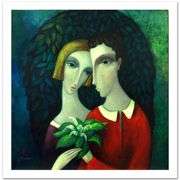 "Homage To Chagall" by Sergey Smirnov (1953-2006)