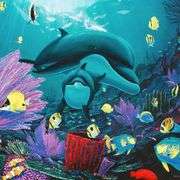 "Sea of Light" by Wyland