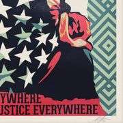 "Injustice Anywhere Threatens Justice Everywhere" by Shepard Fairey