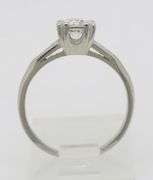 Vintage Diamond Ring Crafted in Platinum with Earth Mined Diamonds