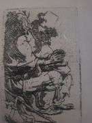 Collection of 15 Very Rare Etchings After Rembrandt (c. 1880)