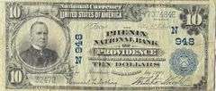 $ 10 1902 Series Phenix Natl Bank Providence RI Note