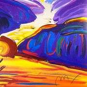 "Without Borders II" by Peter Max