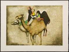 Graciela Rodo Boulanger

Trois Chameaux

Lithograph