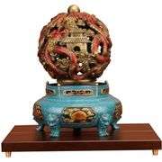Solid Copper Feng Shui Dragon Ball