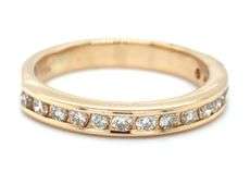 14kt Yellow gold 0.35ctw diamond band