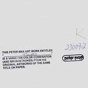 "Abstract Flower" by Peter Max