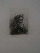 Collection of 15 Very Rare Etchings After Rembrandt (c. 1880)