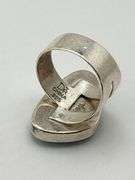 925 Sterling Silver DTR Jay King Freeform Turquoise Ring