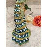 24k Gold Peacock Fabergé-Style Swarovski Jewelry Box