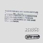 "New Horizon" by Peter Max