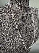 Sterling Silver Italian Love Heart Chain 4mm Solid 925 Italy Infinity Promise Necklace 15"