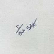 "Jesus in the Temple" by Steve Kaufman (1960-2010)